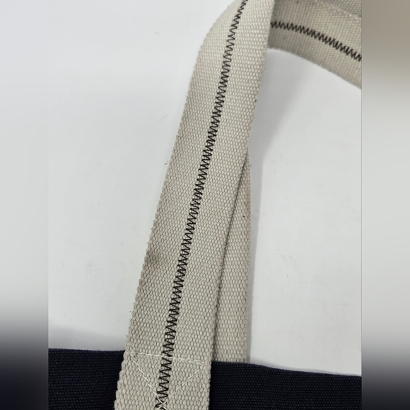 DISNEY PARKS WDW NAVY BLUE CANVAS TOTE BAG MICKEY MOUSE & PARIS BAG LOT 3 TRAVEL - Picture 13 of 16